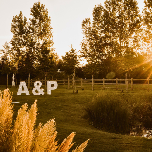 Lichtletter WIT - 1 stuk extra