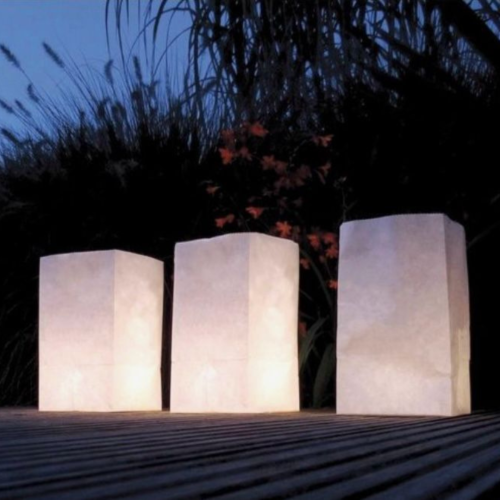 Candle bag kaarsverlichting