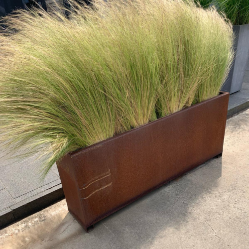 Bloembakken cortenstaal