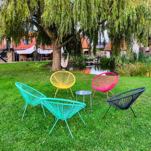 Lounge bijzettafel "colorful"